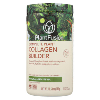 Plantfusion - Protein Powder Collagen Unfl - 1 Each - 10.58 OZ Plantfusion - Protein Powder Collagen Unfl - 1 Each - 10.58 OZ