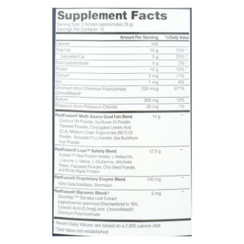 Plantfusion - Protein Powder 1:1 Fat Protein - 1 Each - 10.23 OZ Plantfusion - Protein Powder 1:1 Fat Protein - 1 Each - 10.23 OZ