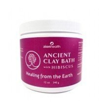 Zion Health - Ancient Clay Bath Hibiscs - 1 Each - 12 OZ