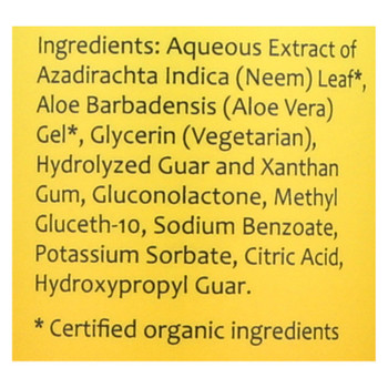 Theraneem Naturals - Neem Leaf & Aloe Gel - 1 Each - 8 OZ Theraneem Naturals - Neem Leaf & Aloe Gel - 1 Each - 8 OZ