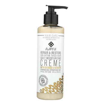 Alaffia - Moisture Repair Restore - 1 Each - 8 OZ Alaffia - Moisture Repair Restore - 1 Each - 8 OZ