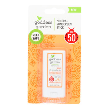 Goddess Garden - Snscrn Kids Spf50 Stick - Case of 6 - .6 OZ