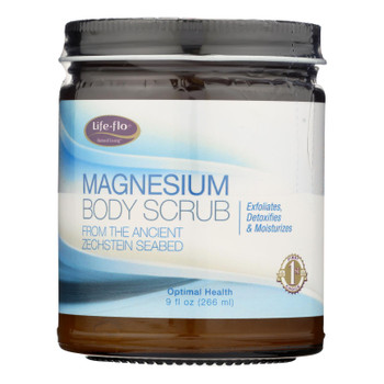 Life Flo - Magnesium Body Scrub - 1 Each - 9 FZ Life Flo - Magnesium Body Scrub - 1 Each - 9 FZ