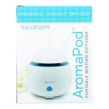 This Palm-Size Sparoom Aromapod Ultrasonic Misting Diffuser  - 1 Each - CT This Palm-Size Sparoom Aromapod Ultrasonic Misting Diffuser  - 1 Each - CT