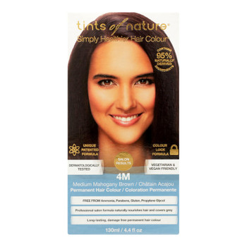 Tints Of Nature 4M Medium Mahogany Brown Hair Color  - 1 Each - 4.4 FZ Tints Of Nature 4M Medium Mahogany Brown Hair Color  - 1 Each - 4.4 FZ