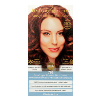 Tints Of Nature 7R Soft Copper Blonde Hair Color  - 1 Each - 4.4 FZ Tints Of Nature 7R Soft Copper Blonde Hair Color  - 1 Each - 4.4 FZ