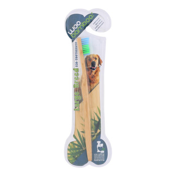 The Woo Bamboo! Large Breed Eco-Toothbrush  - Case of 12 - CT