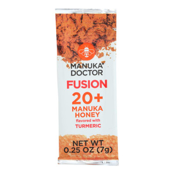 Manuka Doctor - Honey W/ Turmeric 20+ - Case of 24 - 0.25 OZ