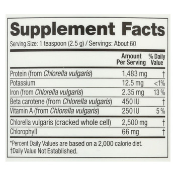 Vega Chlorella Dietary Supplement  - 1 Each - 5.29 OZ Vega Chlorella Dietary Supplement  - 1 Each - 5.29 OZ