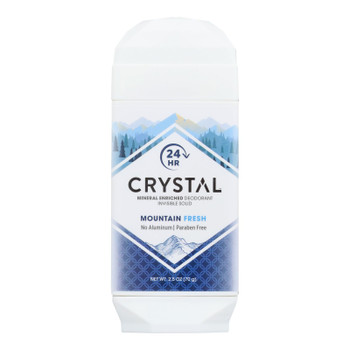 Crystal Deodorants - Deodorant Invsbl Sld Mtn Fresh - 1 Each - 2.5 OZ