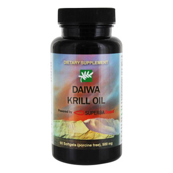 Daiwa Health Development - Krill Oil 500mg Super - 1 Each - 60 SGEL