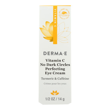 Derma E - Eye Cream Vitamin C Dark Circles - 1 Each - .5 OZ