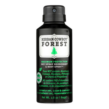 Herban Cowboy - Spray Dry Forest - 1 Each - 2.8 OZ Herban Cowboy - Spray Dry Forest - 1 Each - 2.8 OZ