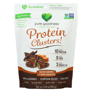 Pure Goodness Salted Caramel And Dark Chocolate Protein Clusters  - 1 Each - 5.29 OZ