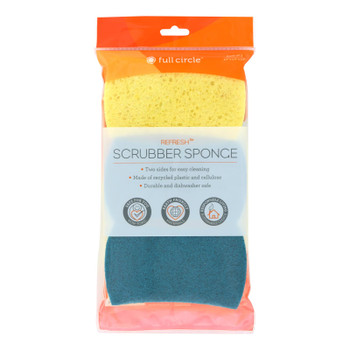Full Circle Home - Sponge Scrub Refresh 2in1 - 1 Each - 3 CT Full Circle Home - Sponge Scrub Refresh 2in1 - 1 Each - 3 CT