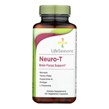 Lifeseasons Neuro-T Brain Focus Support  - 1 Each - 60 CT