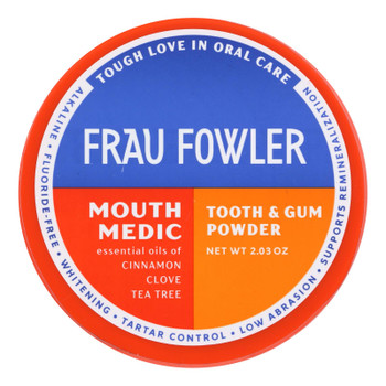 Frau Fowler - Powder Mouth Medic Tooth - 1 Each - 2.03 OZ