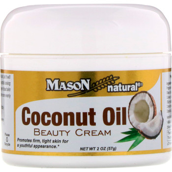 Mason Naturals - Coconut Oil Beauty Cream - 1 Each - 2 OZ