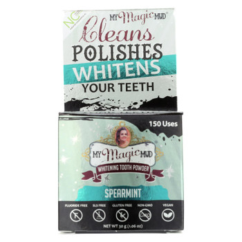 My Magic Mud - Tooth Powder Sprmnt Charc - 1.06 OZ
