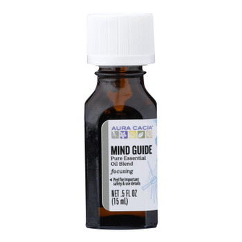 Aura Cacia - Ess Oil Mind Guide - 1 Each - .5 FZ Aura Cacia - Ess Oil Mind Guide - 1 Each - .5 FZ