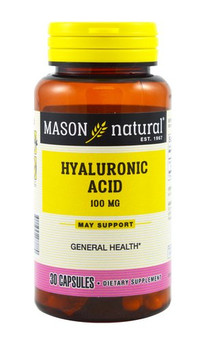Mason Naturals - Hyalluronic Acid 100 Mg - 1 Each - 30 CAP