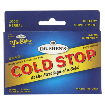 Dr. Shen's Coldstop Tablets  - 1 Each - 15 TAB