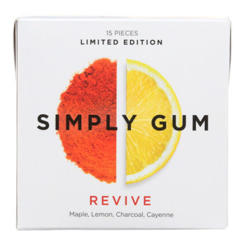Simply Gum - Gum Revive - Case of 12 - 15 CT Simply Gum - Gum Revive - Case of 12 - 15 CT