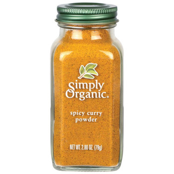 Simply Organic - Curry Powder Spicy - Case of 6 - 2.8 OZ Simply Organic - Curry Powder Spicy - Case of 6 - 2.8 OZ