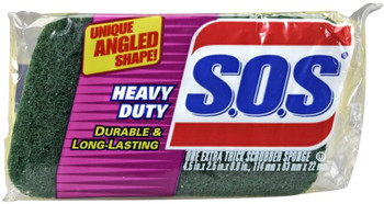 Sos - Sponge Heavy Duty - Case of 12 - 1 CT