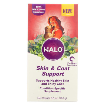 Halo Purely For Pets - Suplmnt Wf Skin Coat Sup - 1 Each - 3.50 OZ