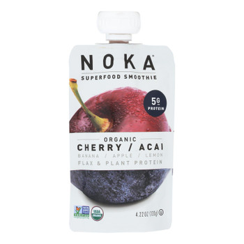 Noka - Smoothie Cherry Acai - Case of 6 - 4.22 OZ Noka - Smoothie Cherry Acai - Case of 6 - 4.22 OZ