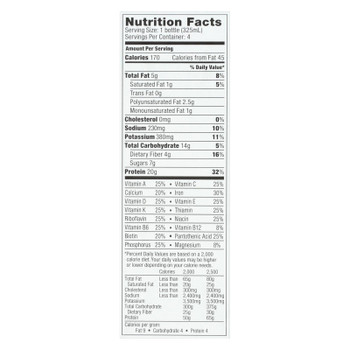 Vega Protein Nutrition Shake, Chocolate - Case of 3 - 4/11 FZ