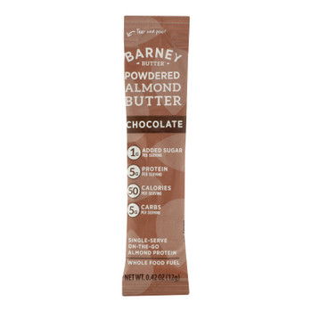 Barney Butter - Powdered Almnd Butter Chocolate - Case of 18 - 0.42 OZ Barney Butter - Powdered Almnd Butter Chocolate - Case of 18 - 0.42 OZ