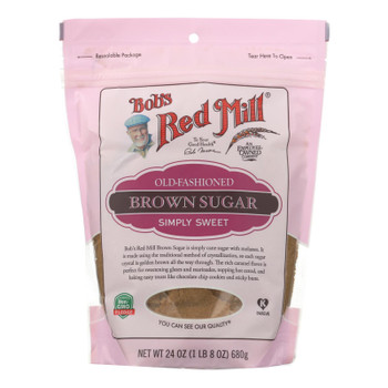 Bob's Red Mill Old-Fashioned Brown Sugar - Case of 4 - 24 OZ