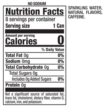 Limitless Coffee Sparkling Water - Case of 3 - 8/12 FZ Limitless Coffee Sparkling Water - Case of 3 - 8/12 FZ