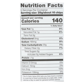 Plant Snacks - Cassava Root Chip Lime - Case of 12 - 5 OZ Plant Snacks - Cassava Root Chip Lime - Case of 12 - 5 OZ