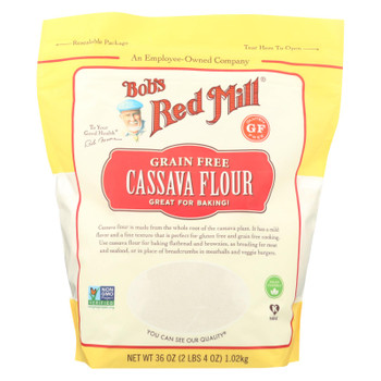 Bob's Red Mill Cassava Flour - Case of 4 - 36 OZ Bob's Red Mill Cassava Flour - Case of 4 - 36 OZ