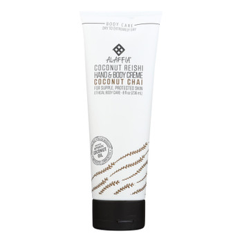 Alaffia - Hand/Body Cream Coconut Reishi - 1 Each - 8 FZ Alaffia - Hand/Body Cream Coconut Reishi - 1 Each - 8 FZ