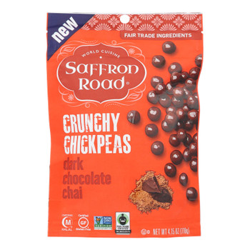 Saffron Road Crunchy Chickpeas - Case of 12 - 4.15 OZ Saffron Road Crunchy Chickpeas - Case of 12 - 4.15 OZ