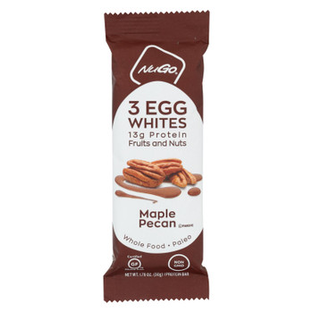 Nugo Nutrition Bar - Bar Egg Wht Maple Pecan - Case of 12 - 1.76 OZ