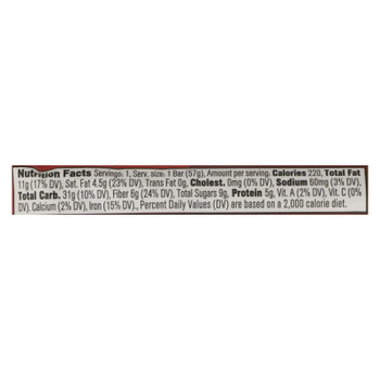 Core Foods - Bar Probiotic Dark Chocolate - Case of 8 - 2 OZ Core Foods - Bar Probiotic Dark Chocolate - Case of 8 - 2 OZ