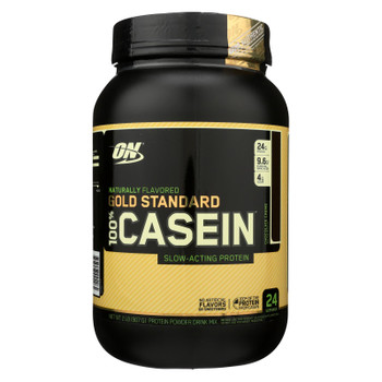 Optimum Nutrition - Casein 100% Chocolate Natural - 1 Each - 2 LB