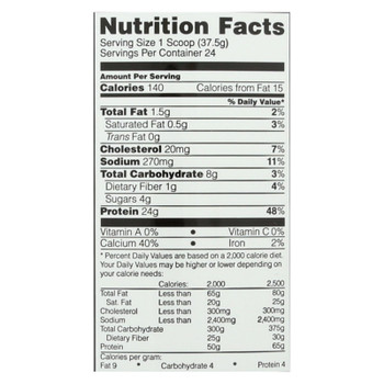 Optimum Nutrition - Casein 100% Chocolate Natural - 1 Each - 2 LB