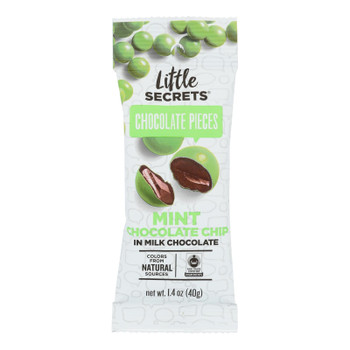 Little Secrets - Candy Mlk/choc Mint Snack Size - Case of 12 - 1.4 OZ