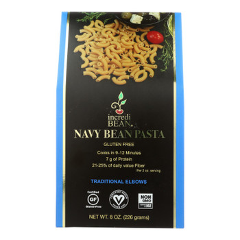 Incredibean - Pasta Traditional Elbow Gluten Free - Case of 6-8 OZ