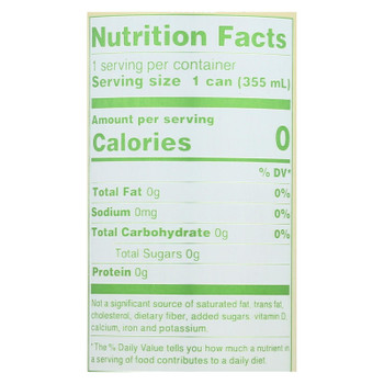 Zevia Organic Sweetened Black Tea - Case of 12 - 12 FZ