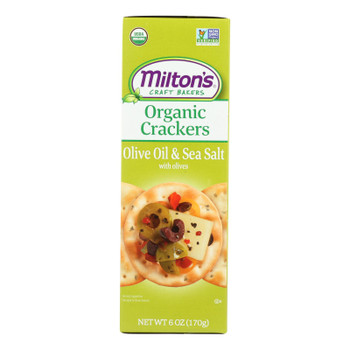 Miltons - Baked Crackers Oo&ss - Case of 8 - 6 OZ Miltons - Baked Crackers Oo&ss - Case of 8 - 6 OZ