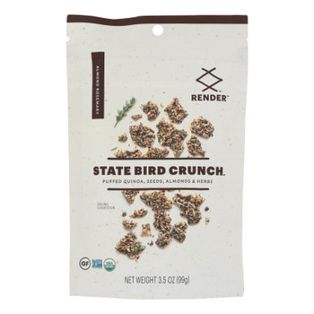 Render Almond Rosemary State Bird Crunch, Almond Rosemary - Case of 6 - 3.5 OZ