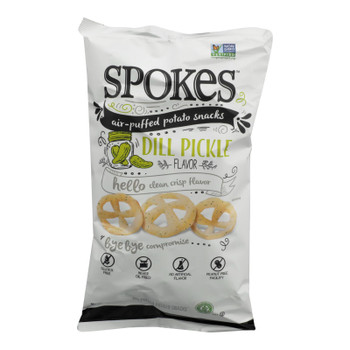 Spokes Air-Puffed Potato Snacks - Case of 12 - 2.8 OZ Spokes Air-Puffed Potato Snacks - Case of 12 - 2.8 OZ