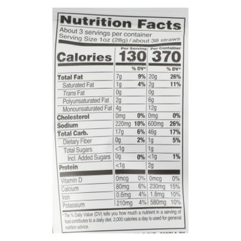 Sensible Portions Garden Veggie Straws Vegetable And Potato Snack - Case of 6 - 2.75 OZ Sensible Portions Garden Veggie Straws Vegetable And Potato Snack - Case of 6 - 2.75 OZ